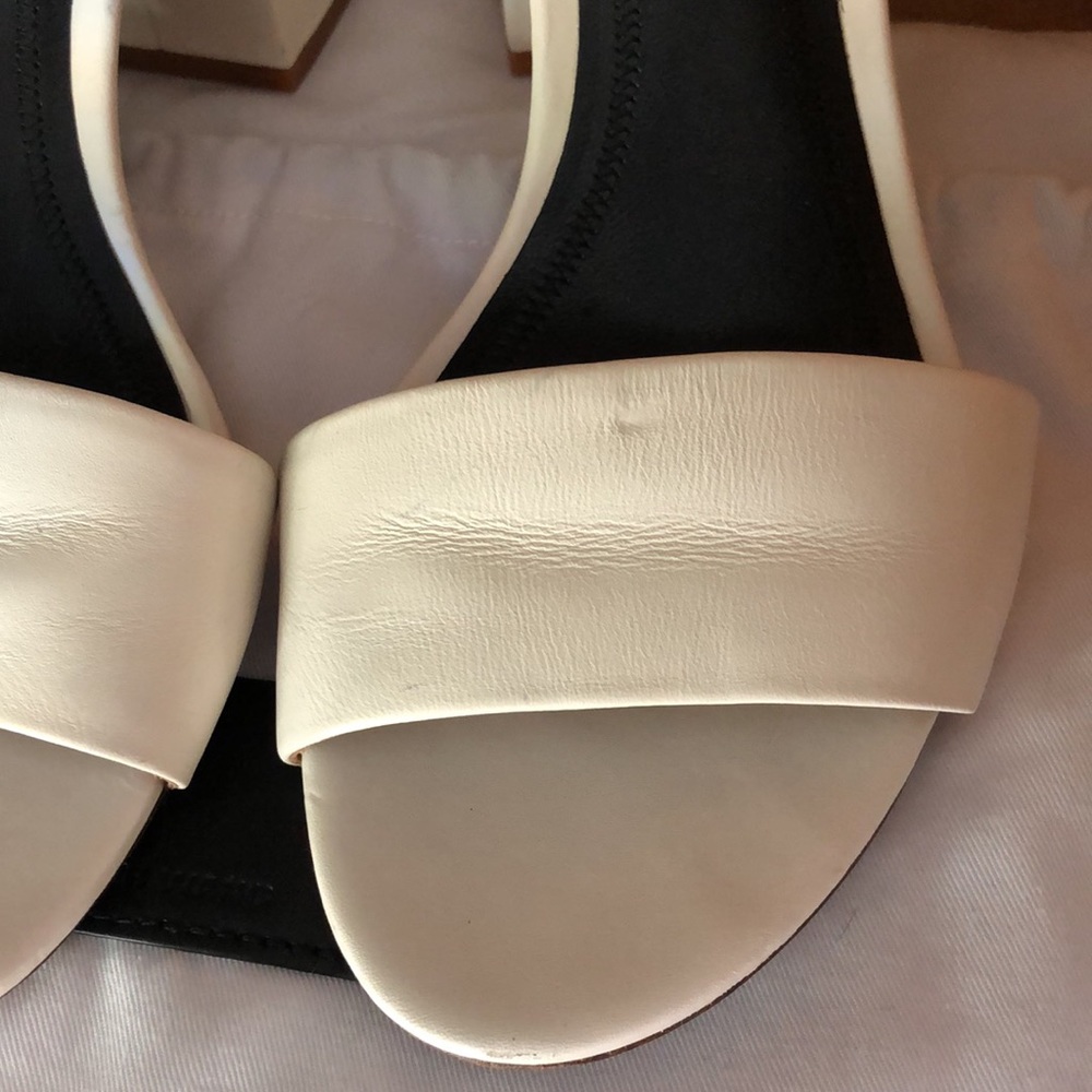 ⭐️⭐️ALEXANDER WANG WHITE BLOCK HEEL SANDAL ⭐️⭐️SZ.40 final price - Picture 4 of 16